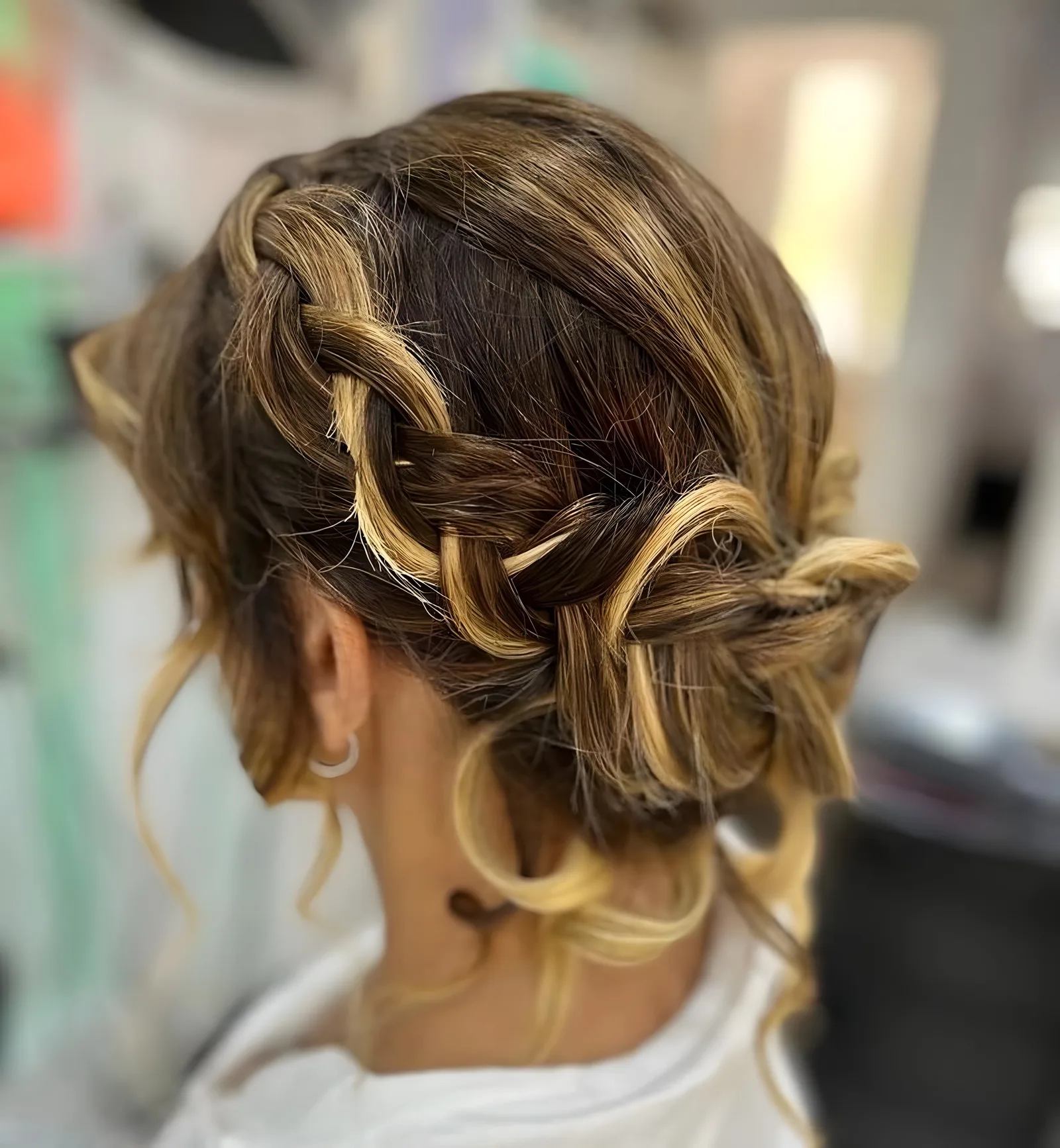 Raccolto con treccia